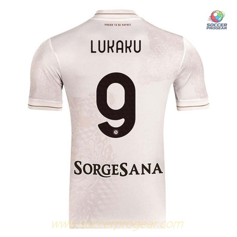 Naples Away Soccer Football Shirt 2025/26 Collection Lukaku