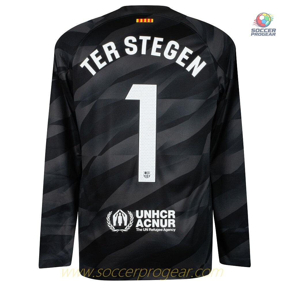 Barca Football Shirt 2023 2024 Goalkeeper Ter Stegen