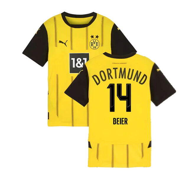 Ultra Comfort Dortmund Borussia Dortmund Home Shirt Kids Beier #14...