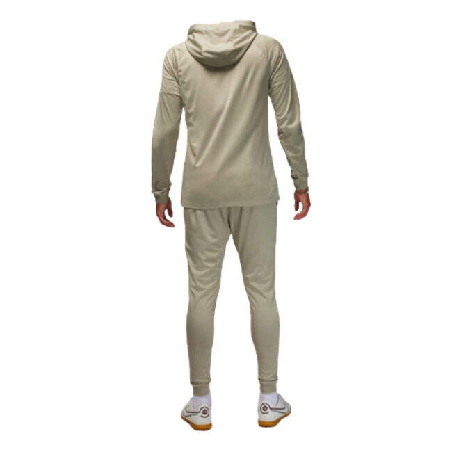 2023-2024 PSG Hooded Strike Tracksuit (Stone)