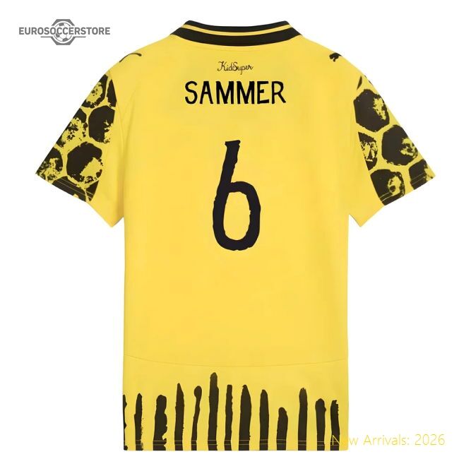 Premium-grade 2025-2026 Kidsuper X Borussia Dortmund Cwc Shirt