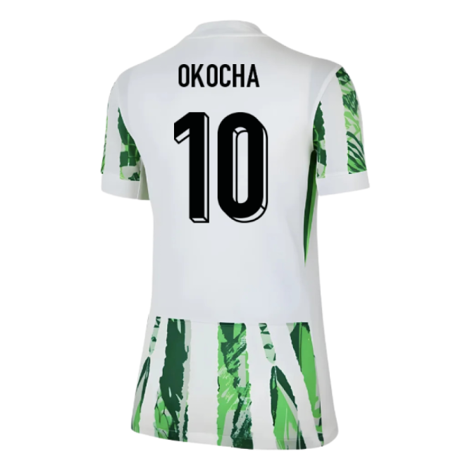 Authentic Nigeria Womens 20252026 Away Jersey Contemporary