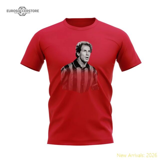 Franco Baresi Ac Milan Legend Supporter Tee (red) - Competitive Price