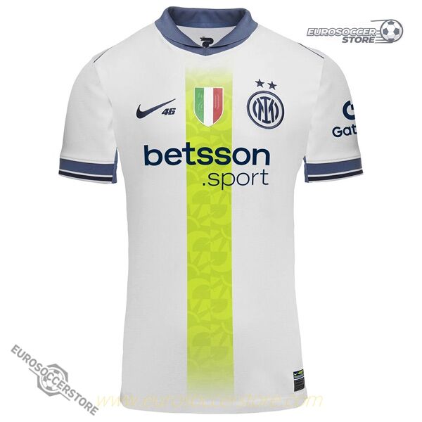 24-25 Inter Milan Valentino Rossi Special Version Away Football Jersey