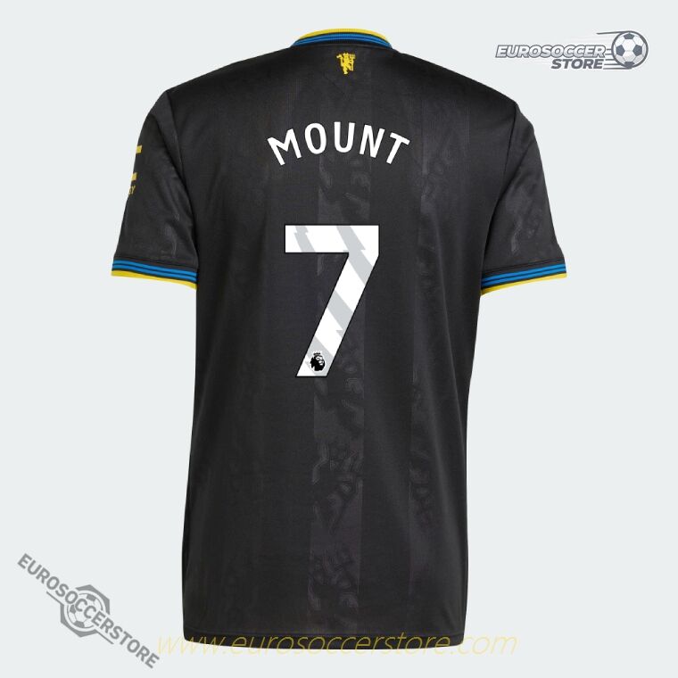Manchester United 25-26 Third Version MOUNT 7 Football Jersey