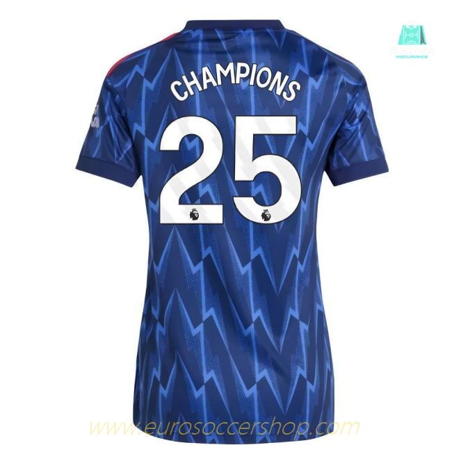 2025-2026 Arsenal Away Shirt (Womens) (Champions 25)