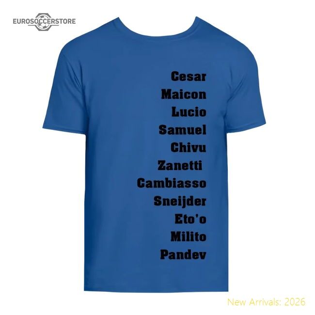 Top-Quality Fan-Favorite Milan Favourite Xi Tee (Blue)