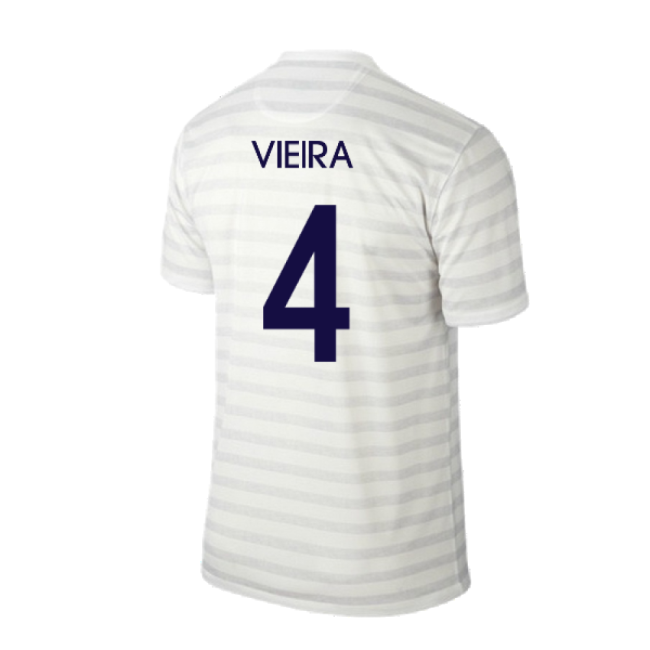 2026 Collection Durable France Away Match Shirt (Vieira 4)