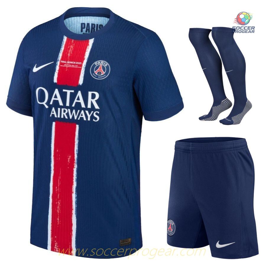 PSG Children Home Soccer Jersey Soccer Jersey UCL Munich Final 2025