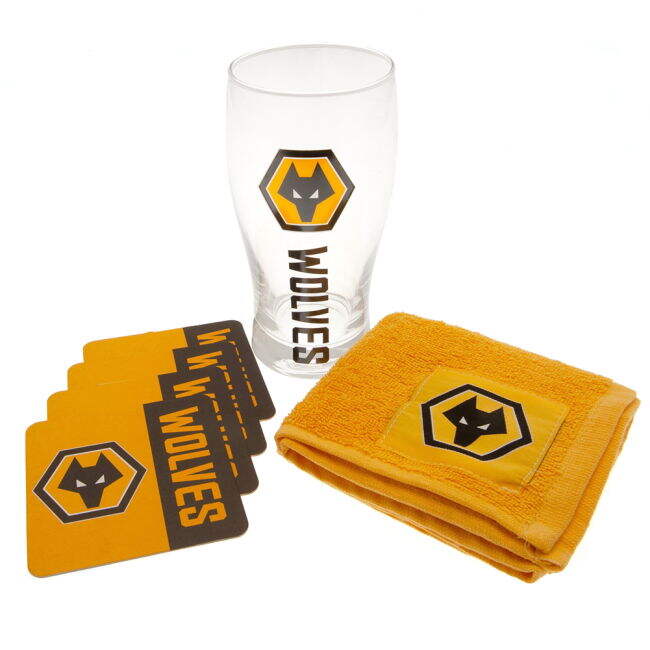 Adult Wolverhampton Wanderers FC Mini Bar Set