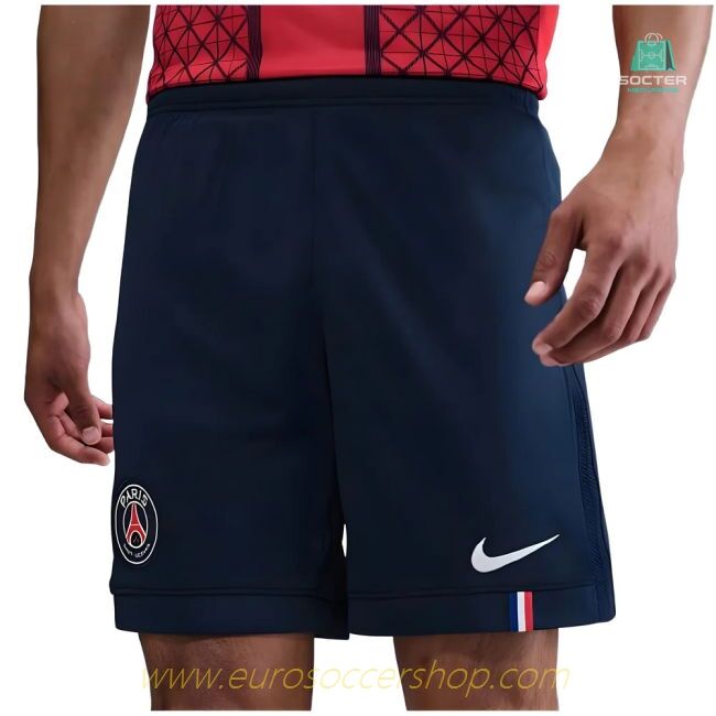 2025-2026 PSG Home Football Shorts (Navy)