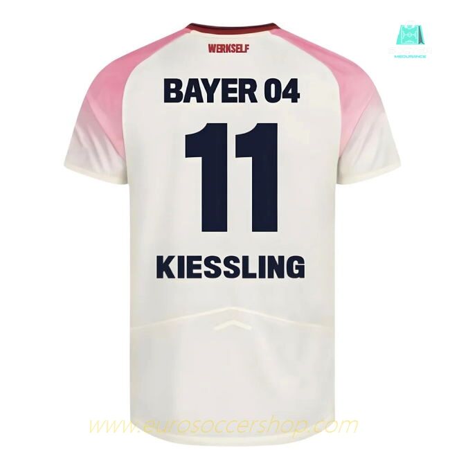 2025-2026 Bayer Leverkusen Away Shirt (Kids) (Kiessling 11)