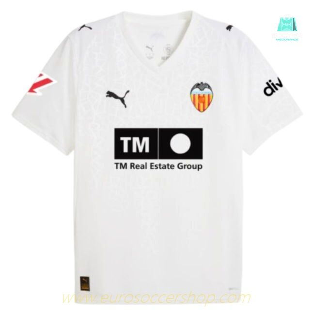 2025-2026 Valencia Home Shirt (Kids) (Your Name)