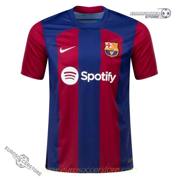 MARCOS A. 17 Home Jersey of Barcelona for the 23-24 Season