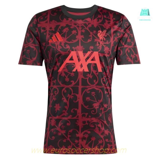 2025-2026 Liverpool Pre-Match Shirt (Black)