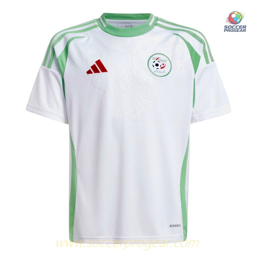 Algeria Home Kids Team Jersey 2024-25 Edition