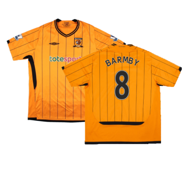 Enthusiastic Football Home Shirt Excellent Xl Barmby #8 Official L...