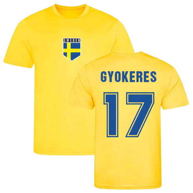 Gyokeres Sweden Training Jersey (Yellow)