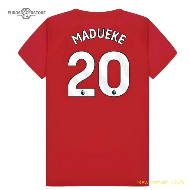 Premium Arsenal Poly T-shirt (red) - Kids (madueke 20) - Premium