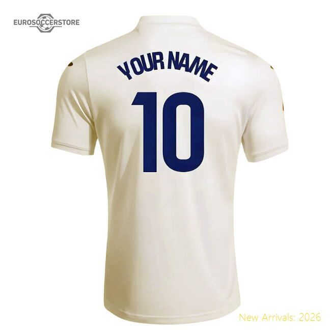 High-Quality Genuine 2025-2026 Leganes Home Shirt (Your Name)