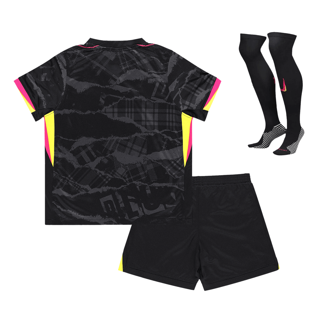 Kid's Chelsea Third Away Soccer Jersey Kit(Jersey+Shorts+Socks) 2024/2