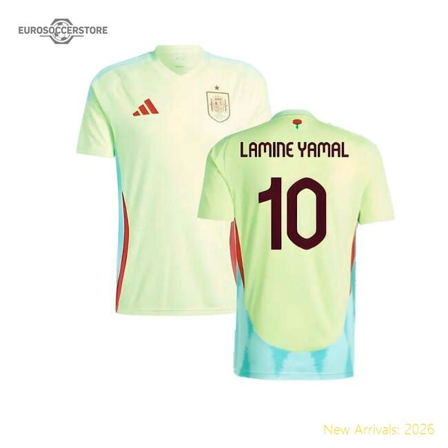 Official 2025 Spain Away Jersey - Long-Lasting Fan Edition