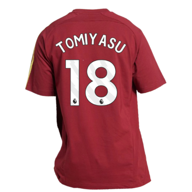 2025-20 Arsenal Home Soccer Jersey Tomiyasu 18 L M S