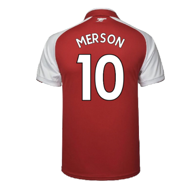 Arsenal 17/18 Home Football Shirt Adult Size XS ((Excellent) XS) (Merson 10)