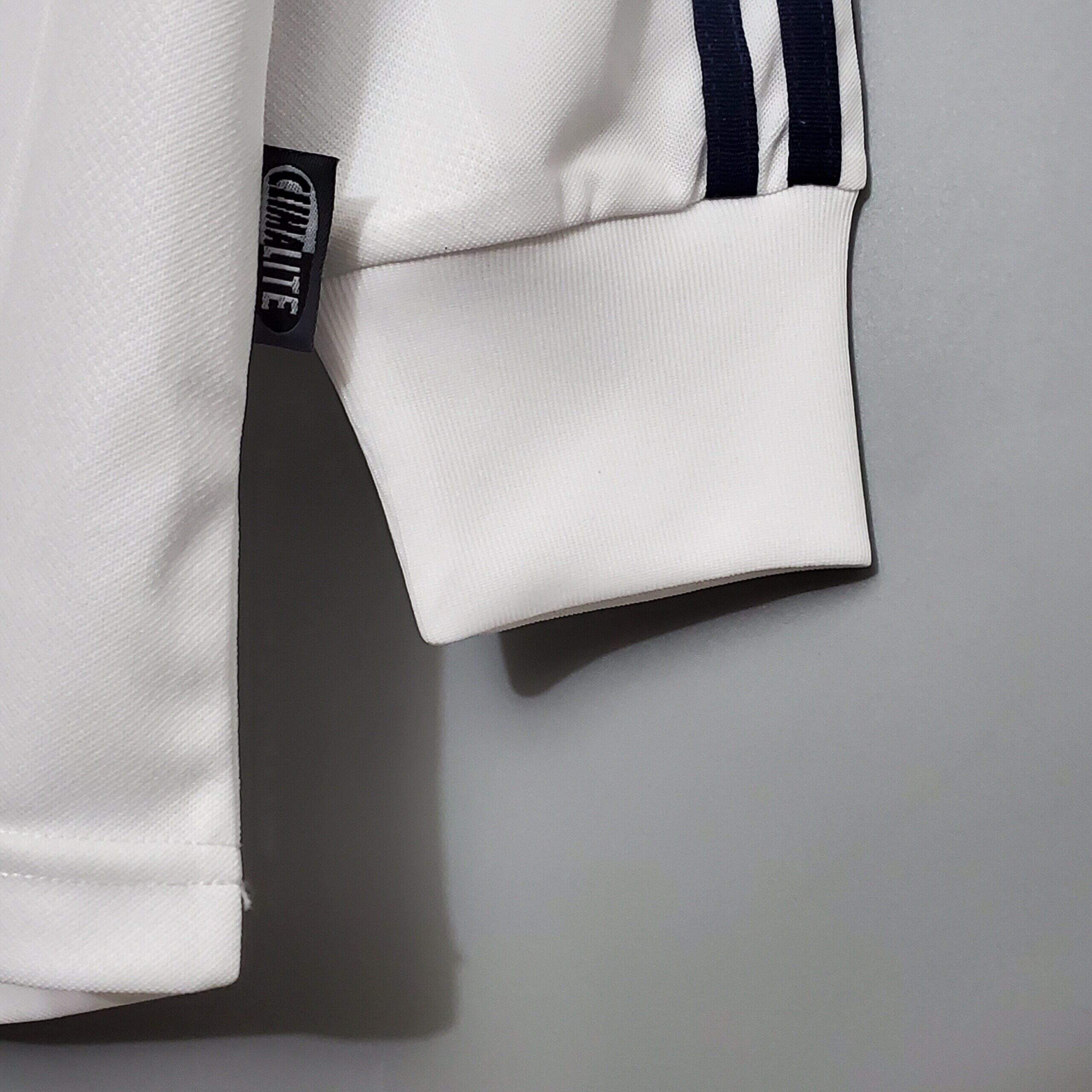 2001-2002 Real Madrid home retro kit Long Sleeves