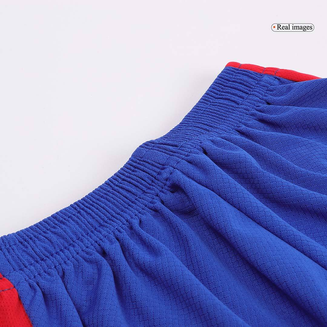 Kid's Atletico Madrid Home Soccer Jersey Kit(Jersey+Shorts) 2024/25Aut