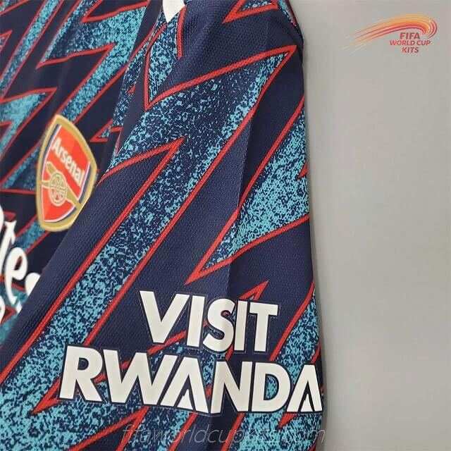 Arsenal 21-22 Third Dark Blue Soccer Football Kit