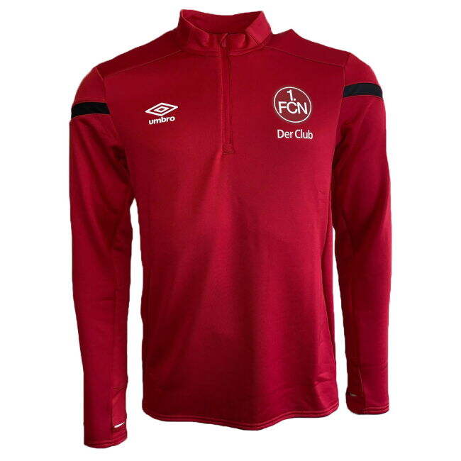 2019-2020 FC Nurnberg Half Zip Top (Red)