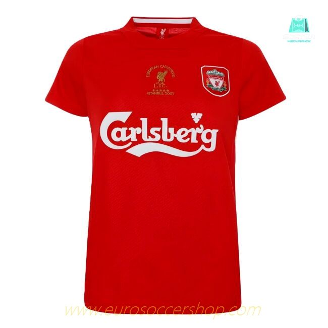 Liverpool FC 2005 Istanbul Home Shirt (Womens) (Baros 5)