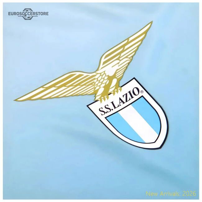 Authentic 2024-2025 Lazio Graphic Training Shirt (Ice Blue) (Crespo