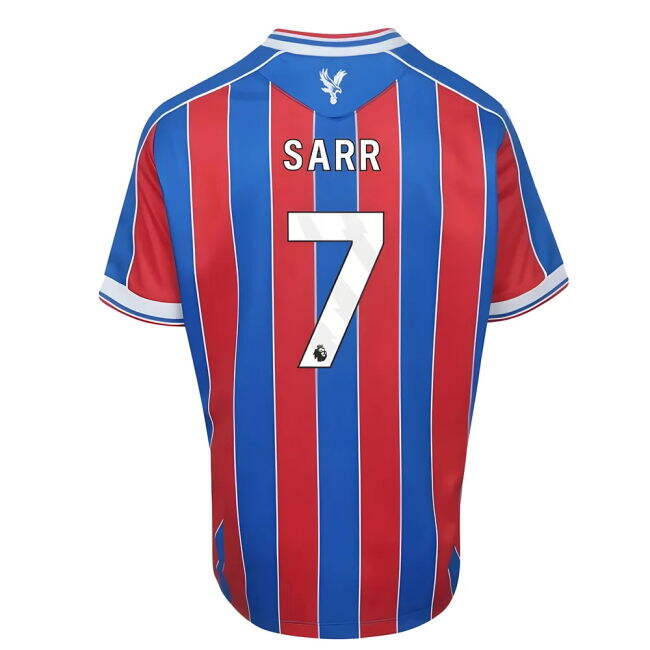 2025-2026 Crystal Palace Home Shirt (Kids) (Sarr 7)