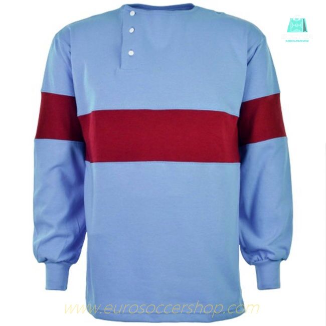 West Ham- Thames Iron Works 1902-1903 Home Retro Football Shirt