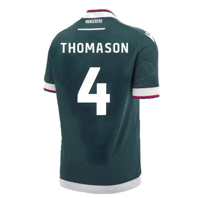 Top-Quality 2024-2025 Bolton Wanderers Away Shirt (Thomason 4)