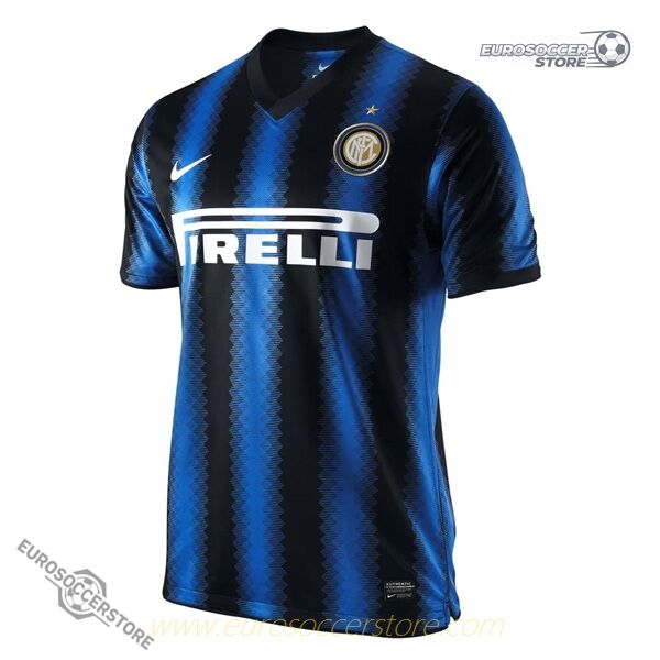 Inter Milan's 2010-2011 Season Home Retro Football Jersey