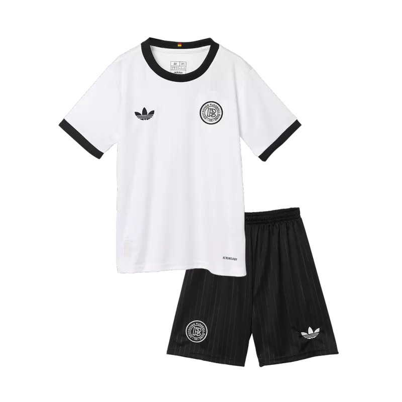 Kid's Germany Soccer Jersey Kit(Jersey+Shorts) 2025 - 125th Anniversar