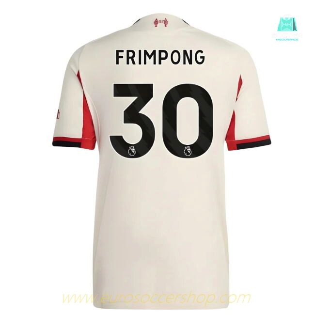 2025-2026 Liverpool Authentic Away Shirt (Frimpong 30)