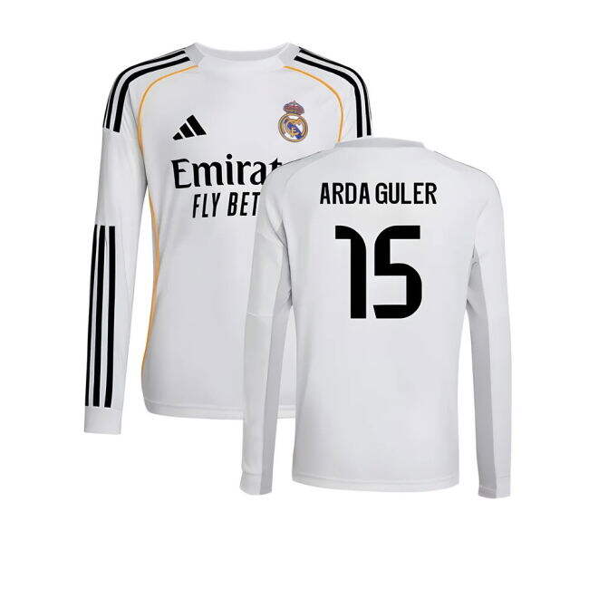 Real Madrid 2025-2026 Home Jersey - Kids #3