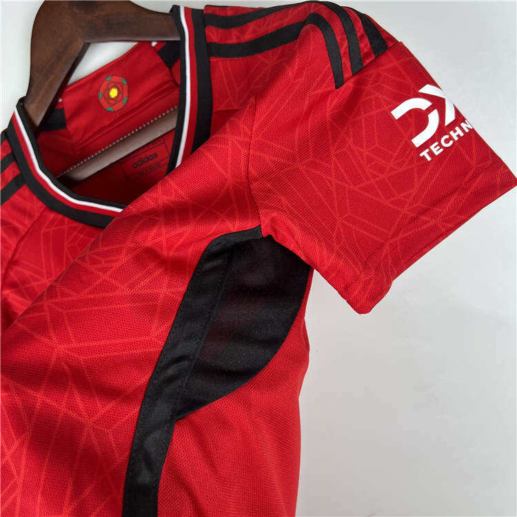Manchester United 2324 Home Kit Women's Soccer Jersey - Official