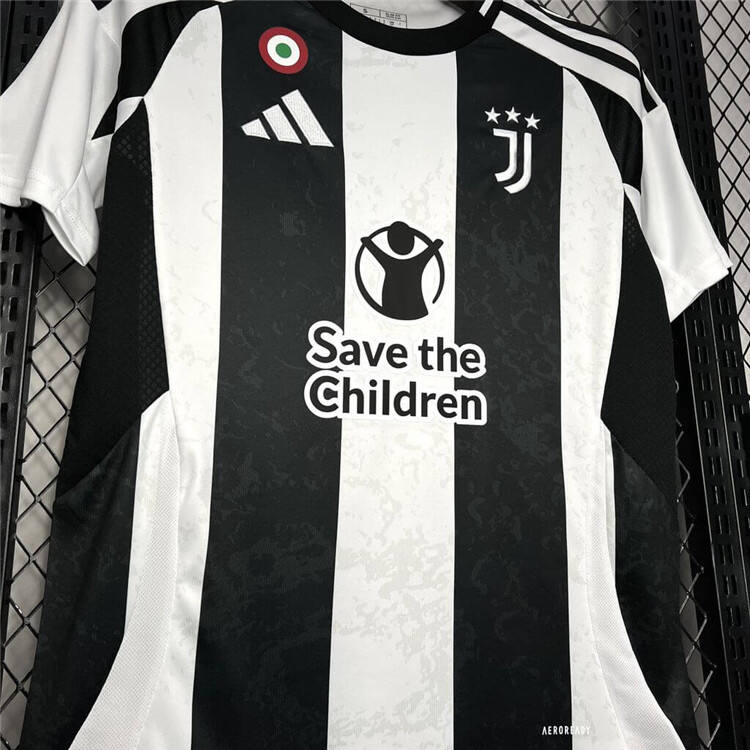 Juventus 2425 Home Shirt - Save The Children - Official Replica 17548