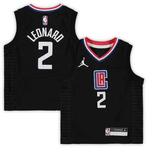 Kawhi Leonard GSW Replica Jersey - high-quality NBA - Black training