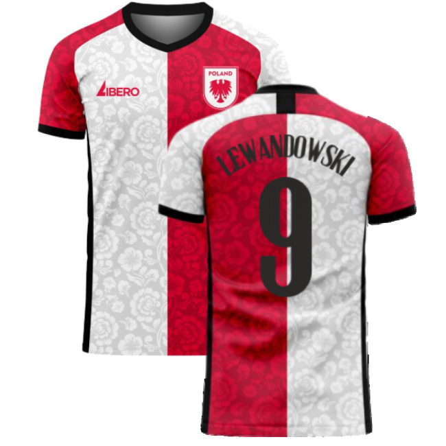 Official Licensed Fervent Football Club Lewandowski #9 Fresh Look Kit