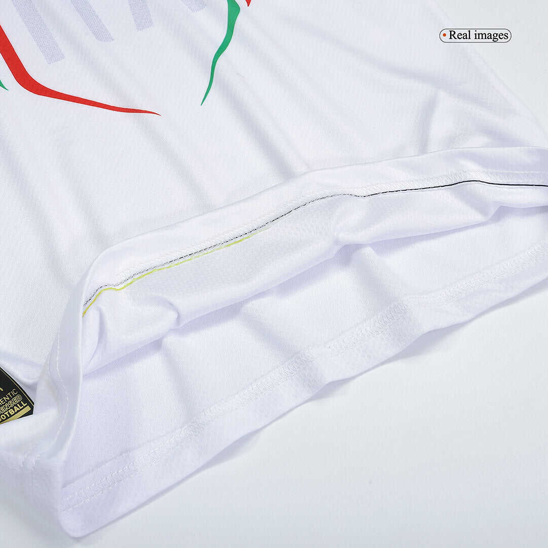 Kid's Italy Away  Soccer Jersey Kit(Jersey+Shorts) 2022 Authentic Kit