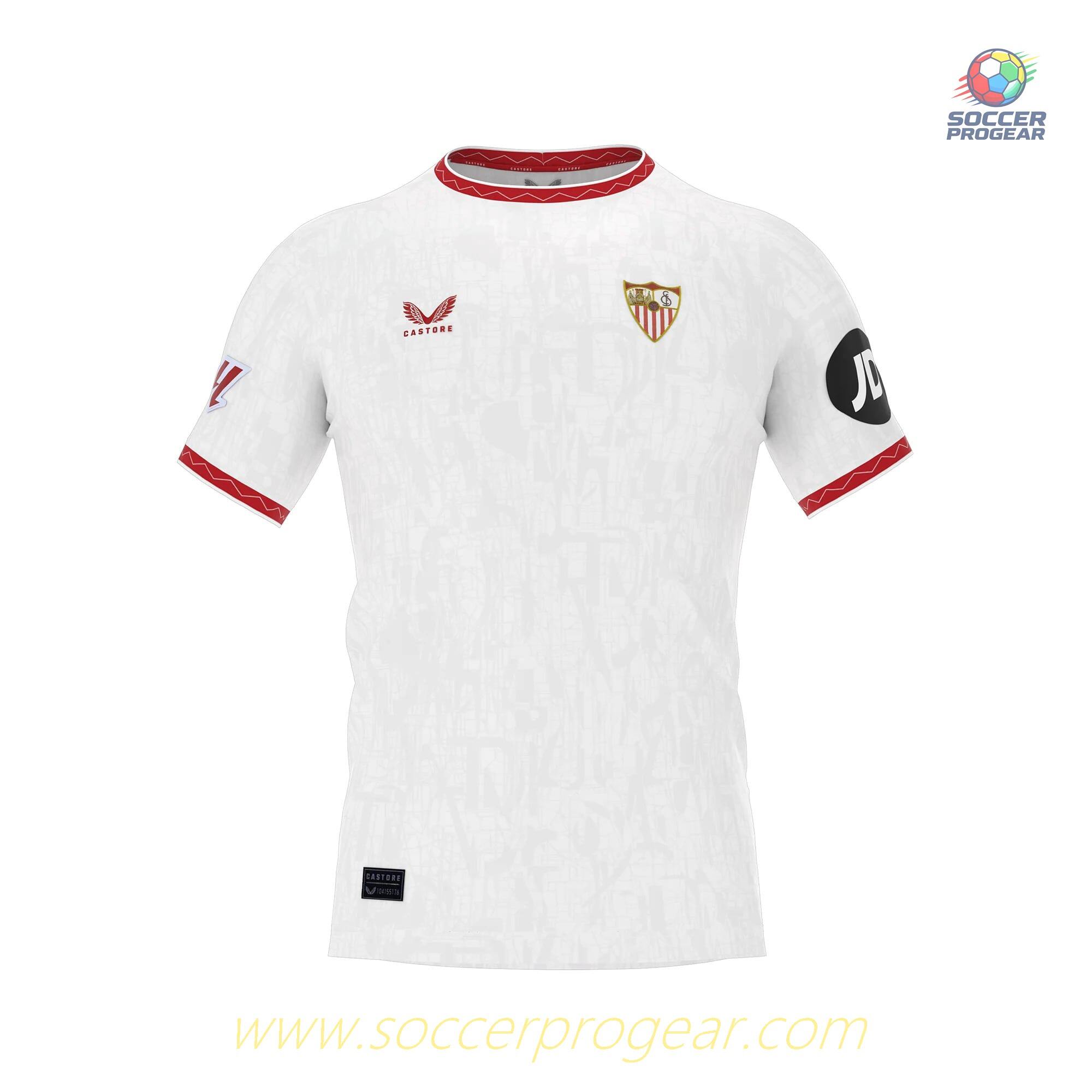 Sevilla FC Home Soccer Jersey 2024-2025 Season