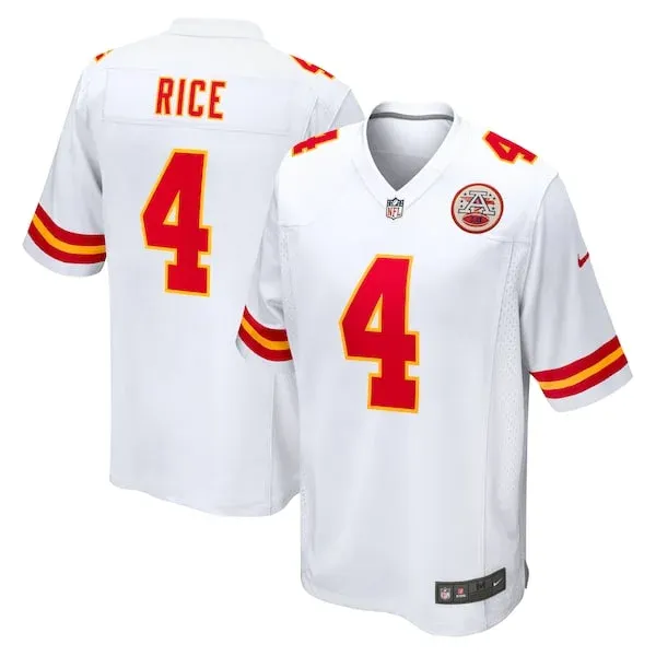 Kansas City Chiefs Game Football Jersey - White  | football apparel