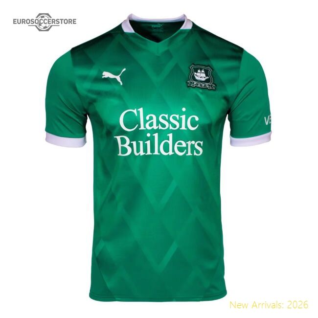 Authentic 2024-2025 Plymouth Argyle Home Shirt - Premium Quality Baby
