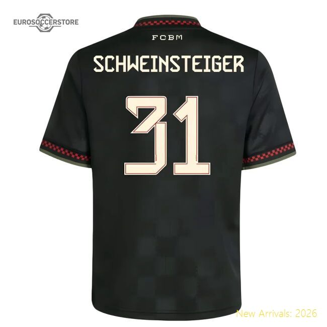 Excellent 2025-2026 Bayern Munich Alternative Jersey (kids) (schwei